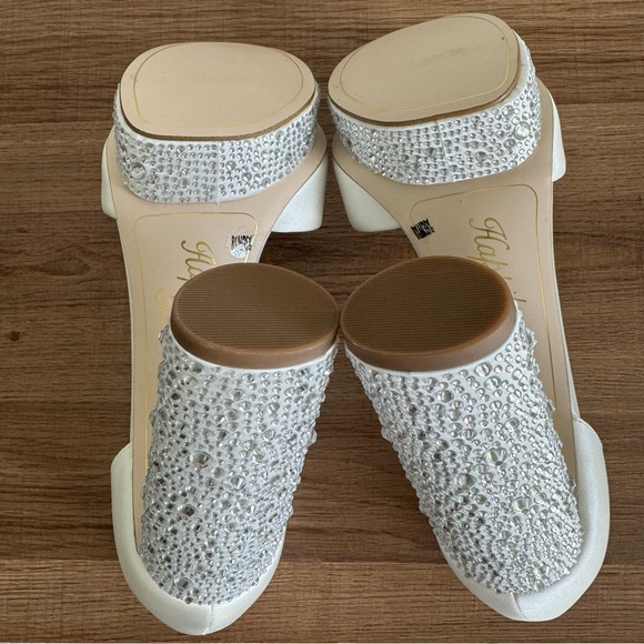 Jessica Simpson - Women's White Everyn Platform Sandal Heeled size 8.5 - Picture 12 of 15